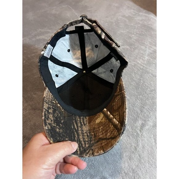 Cabela's REALTREE Camo Hat Cap Adjustable Adult OSFM Hunting Camping Outdoors - Picture 7 of 9